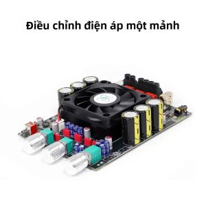 Mô-đun Bảng Khuếch Đại Kỹ Thuật Số Bluetooth T3002P 300WX2 Với Điều Chỉnh Tần Số Cao/thấp Sử Dụng Chip Ổn Áp TPA3255 Nhập Khẩu