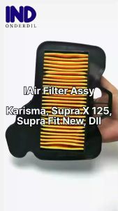 Filter-Saringan-Busa Udara-Hawa-Air Karisma/Supra X 125 Lama-Batman-Fit New/Kirana/Revo Old 100