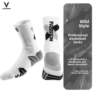 Veidoorn | Professional Basketball Socks High-top Thickened