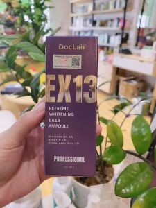 Tinh chất giảm thâm ức chế giảm sắc tố nám Doclab Extreme Whitening Ex13 Ampoule hộp 50ml