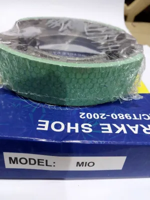 BRAKE SHOE RUBBERIZED(REAR)FOR YAMAHA MIO SPORTYMIOS SOULTYMIO i 125MXI 125