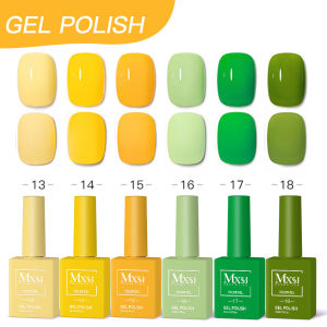 Mxsi 60 Colors Nail Gel Polish 15ml Vernis Semi Permanent Nail Art Manicure Soak Off DIY LED UV Gel Nails Polish Nail Supplies