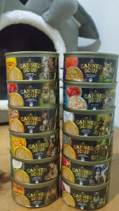 Supremacy Canned Soup Shredded Duck and Tuna 85g Premium Wet Food Topper for Cats & Dogs Low Sodium 0.3% Daily Nutrition Formula Made with Fresh Ingredients Supports Hydration Appetite Boost Digestive Comfort Healthy Energy & Irresistible Taste All Breeds