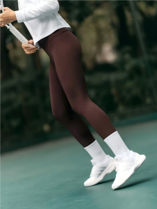 Double Brushed High Waist Ultra Soft Yoga Pants Long Sports Pants Perfect for Autumn Winter Cycling Tennis Fitness Running