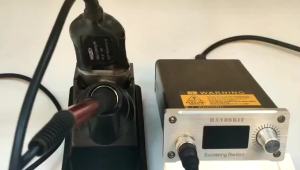 T12-X2 Soldering Station STM32 V2.1 Digital Temp Control 5Pin Soldering Iron Tweezers Handle Auto Sleep Repair Tool