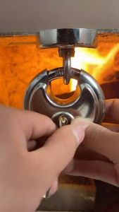 GEMBOK 70mm Kunci Gembok Bulat Anti Maling Bahan Stainless Steel Untuk Pintu Gudang Sepeda Jendela
