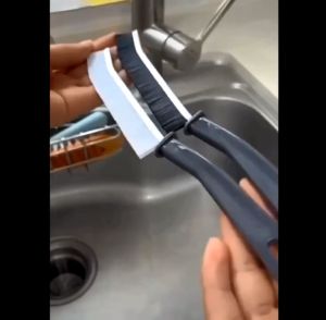 Sikat Pembersih Sudut Ubin Toilet Gagang Panjang Cuci Sela Sudut Kompor Lantai Keramik Kamar Mandi-SCOOT
