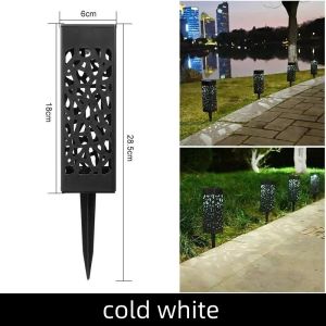 Outdoor LED Solar Lights Solar Powered Garden Lamp Waterproof For Yard Patio Lawn Pathway Walkway Decoration Lighting