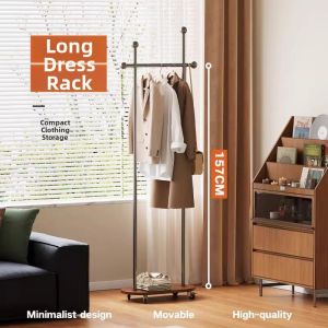 SIVTOWLA | Retro Design Freestanding Hallway and Bedroom Clothes Rack