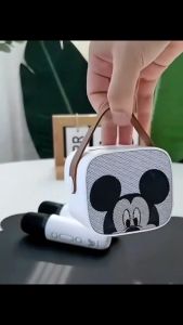Loa Bluetooth Kèm Micro Không dây Hát Karaoke chính hãng Diney thiết kế nhỏ gọn kèm loa chất lượng cao gấu dâu lotso