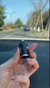 หัวชาร์จในรถ พอร์ต Usb 2พอร์ต30W แบบคู่ที่ชาร์จไฟ DC ในรถยนต์เร็วขนาดเล็ก12/24V ที่ชาร์จในรถ อุปกรณ์ชาร์จมือถือในร ที่ชาร์จโทรศัพท์ในรถ ที่ชาร์จในรถยนต์ หัวชาร์จในรถยนต์