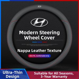 Genuine Leather Four Seasons Steering Wheel Cover