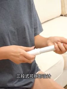 Adjustable Length Sticky Lint Roller Mop for Pet Hair Dust and Furniture Cleaning