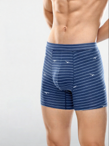 Purcotton | Mens Flat Boxer Brief Cotton Breathable Underwear