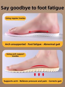 ZHIHAOEN | Soft Cushioning Shock Absorption Long Standing Comfort Insoles Arch Support