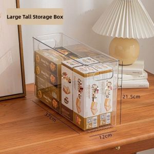 Besee | Transparent Narrow Rectangular Storage Box Plastic