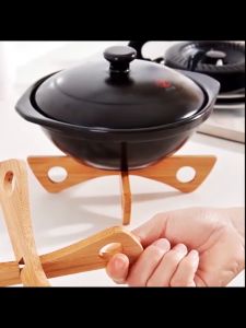 Dudukan Panci Yang Multifungsi / Bisa Jadi Alas Panci / Tatakan / Holder / Plate Panci Bahan Bambu