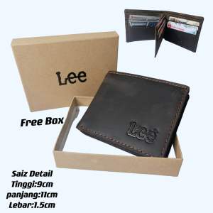 🔥READY STOCK🔥Genuine Leather Wallet Men Good Best Quality Dompet Kulit Lembu Lelaki With Gift Box