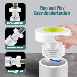 Washbasin Sewer Pipe Plug Kitchen Bathroom Washing Machine Insect Proof Pipe Connector Anti Odor Drain Cover Water Sealing Pipe Plug