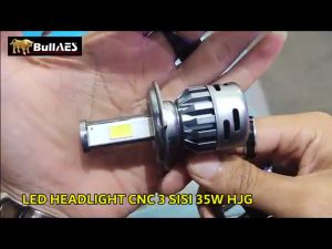 LAMPU DEPAN LED H4 H6 35WATT ALUMUNIUM MOTOR MOBIL BEST SELLER