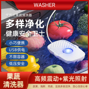 Protable Fruit Vegetable Washing Machine Food Purifier Household Pesticide Disinfection vegetables