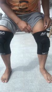 Kneepad Futsal Knee Pad Busa Deker Pelindung lutut Sleeve AVA tebal isi 2 Pengaman Dengkul Kiper