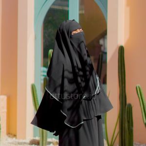 Cadar Niqob Yaman Lis Aisyah Tanpa Khimar