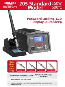 DELIXI | Digital High Frequency Soldering Station Adjustable Temperature
