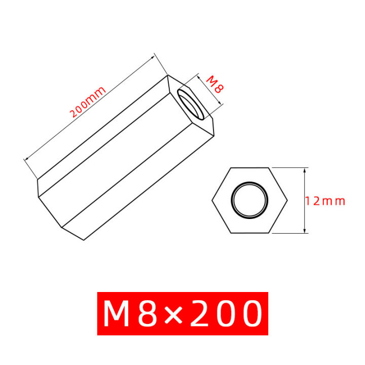 Galvanized Hex Dual through Iron Column Screw Column Extended Isolation ...