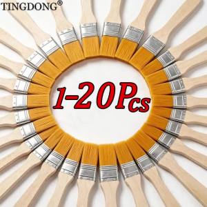 1-20PCS Wood Handle Cleaning Brush Multi-purpose Dust Removal Brush For Game Controller Keyboard Circuit Board Maintenance