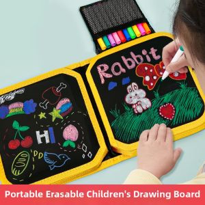 TAOZIAWA | Portable Erasable Drawing Pad for Toddlers
