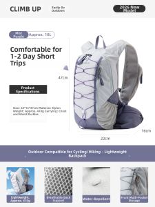 CLIMB UP | Ultralight Waterproof Outdoor Hiking Backpack