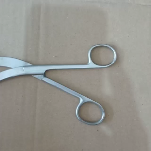 Gunting Tali Pusar Bayi 14cm Busch Umbilical Scissors Stainless Steel Ujung Tumpul