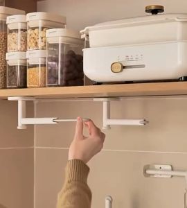 Classy Luxe Long Hooks Hair Tie Storage Rack Childrens Hair Accessories Multipurpose Storage Rack Punch-free Dormitory Bathroom Laundry Accessories Rack Hairpin Headband Storage Rack