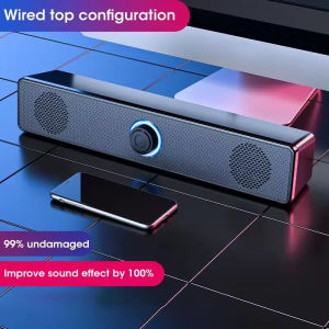 Vention | NEW PC Soundbar Wired and Wireless Bluetooth Speaker USB Powered Soundbar for Laptop Gaming Home Theater Surround Audio System