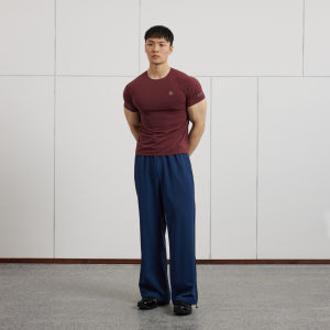 Áo Tập Luyện Không Đường May Afterglow Áo Thun Thể Thao Tay Ngắn Thoáng Khí Mùa Hè 2025 Thiết Kế Cổ Tròn Tay Ngắn