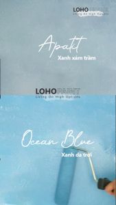 Sơn tường Loho House tone màu xám | Lon sơn 1kg - Sơn nước nội thất cao cấp Loho-paint