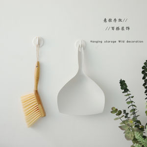 Household Small Broom Dustpan Bucket Set Japanese Style Mini Bamboo Handle Multi-Functional Cleaning Broom Garbage Shovel