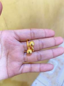 COD - Cincin Koin Lilit 2 Boba 24k
