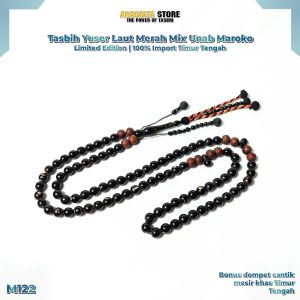 Tasbih Yuser Laut Merah Mix Unab Maroko Import Timur Tengah