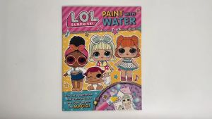 LOL Surprise Paint with Water Activity Book for Kids to Color & Decorate