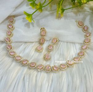 Haseenas Gorgeous AD/ CZ Stone Choker