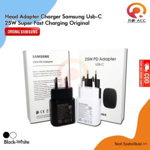 [ RO ACC ] HEAD ADAPTER CHARGER SAMSUNG USB C 25W SUPER FAST CHARGING ORIGINAL