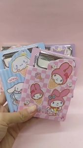 Mini Memo Papan Sanrio | Mini Notebook | Pocket Diary | Mini Diary | Buku Memo Kecil | Sticky Notes | Mini Notes | PomPom Purin | Kuromi | Cinamorrol | Melody
