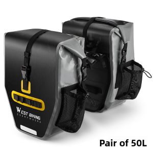 West Biking | Large Capacity Waterproof Mountain Bike Rack Bag