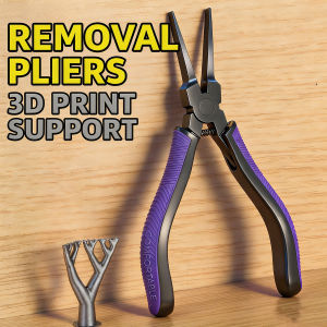 3D Printing Support Removal Pliers Flat Nose Smooth Jaw Precision DIY Electronics Wire Wrapping Model Tool Motorcycle Repair