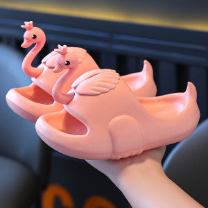 Princess Style Anti-Slip Childrens Slippers Baby Girl Summer New Arrival Cute Cartoon Design Home Comfortable EVA Material