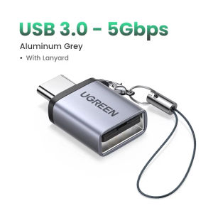UGREEN Type-C OTG Adapter for MacBook Samsung S10/S9 – USB 3.0 to Type-C Converter for Flash Drive Keyboard Mouse
