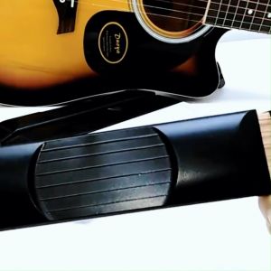 Pocket Guitar Bass Travel Gift Mini Guitarra Musical Instruments Finger Exerciser Train Practice