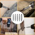 Screw Extractor เจาะบิต 4/5/6 PCS ชุด Stripped Broken Screw Bolt Remover Extractor ได้อย่างง่ายดาย Take Out เครื่องมือรื้อถอน. 